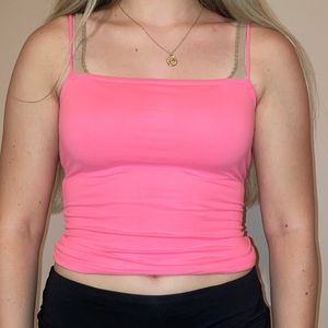Neon Pink Tank Top